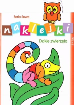 Seria Sowa. Naklejki. Dzikie zwierzęta