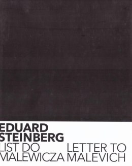 Eduard Steinberg. List do Malewicza