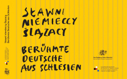 Sławni niemieccy Ślązacy