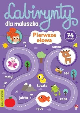 Labirynty dla maluszka. Pierwsze slowa