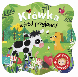 Krówka wśród przyjaciół Maluch poznaje zwierzęta