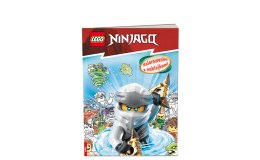 Lego Ninjago. Kolorowanka z naklejkami