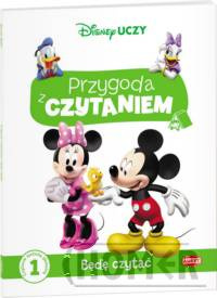 Disney uczy Przygoda z czytaniem Będę czytać