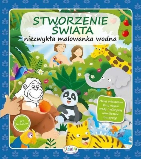 Malowanka wodna - Stworzenie świata