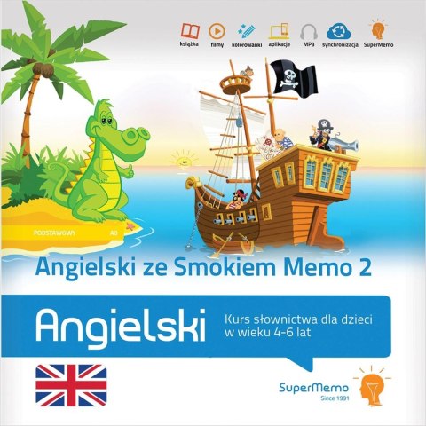 Angielski ze Smokiem Memo 2 (4-6 lat)