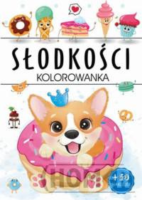 Słodkości kolorowanka