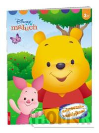 Disney maluch Kolorowanka z naklejkami