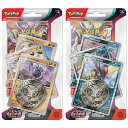 Karty Pokémon TCG: Scarlet & Violet - Obsidian Flames - Premium Checklane 1szt. mix