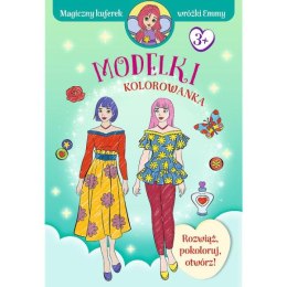 Magiczny kuferek wróżki Emmy. Rozwiąż, pokoloruj, otwórz! Modelki KS66102