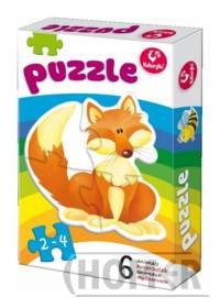 Pierwsze Puzzle 6 zwierzątek