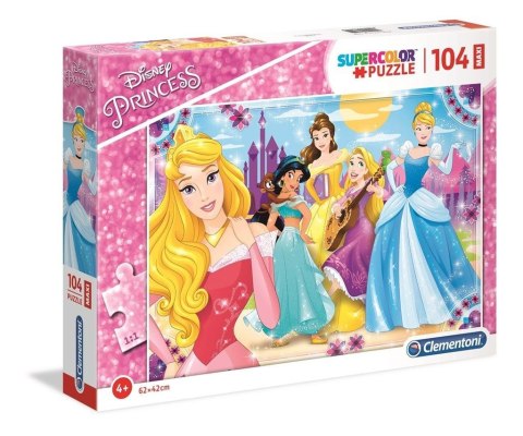 Puzzle 104 Maxi Superkolor Princess