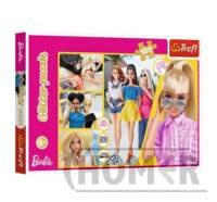 Puzzle 100 z brokatem Brokatowa Barbie