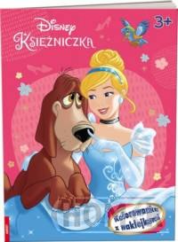 Disney Księżniczka Kolorowanka z naklejkami