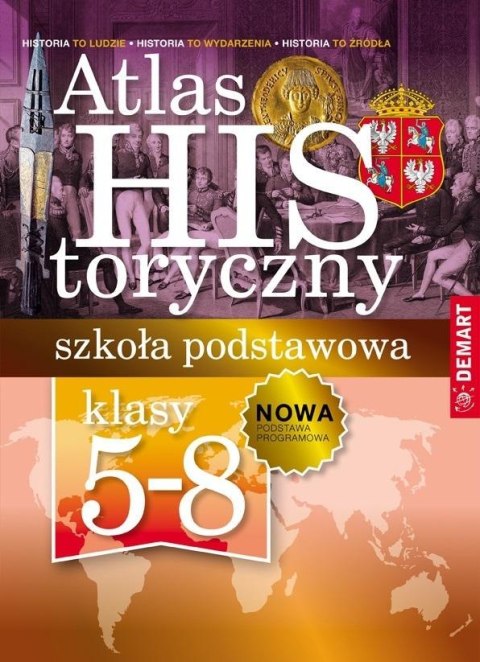 Atlas historyczny. Szkoła podstawowa 5-8