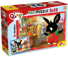 Bing - Puzzle Supermaxi 12 x 2 W szkole