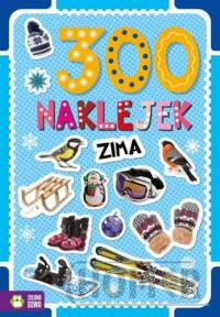 300 naklejek Zima