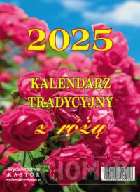 Kalendarz 2025 Tradycyjny z różą zdzierak