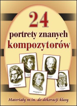 24 portrety najsłynniejszych kompozytorów