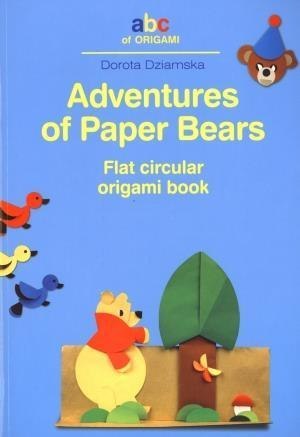 Adventures of Paper Bears. Flat circular origami