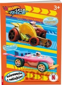 Hot Wheels Kolorowanka z naklejkami