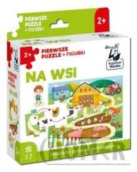 Na wsi Pierwsze puzzle + figurki